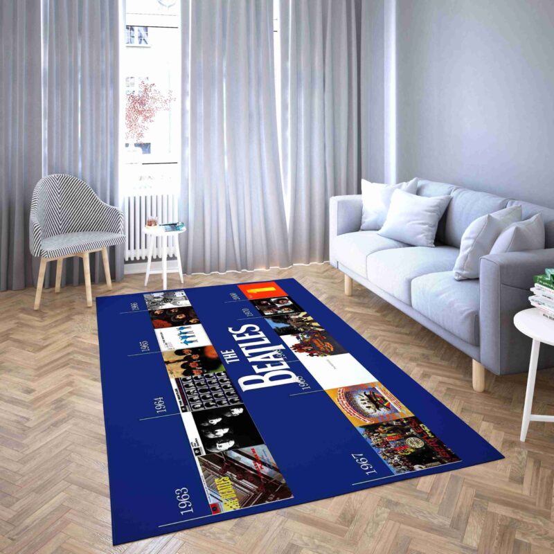 Beatles Entwicklungsphase Carpet Area Rug