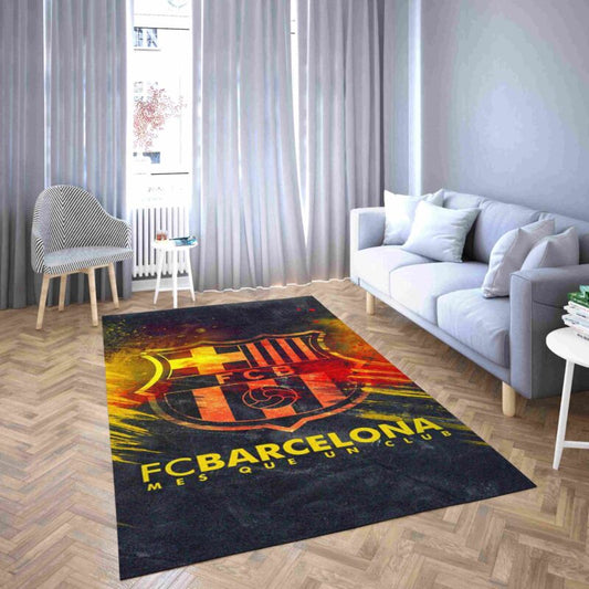 Beeindruckendes Design Des Barcelona Football Club Carpet Area Rug