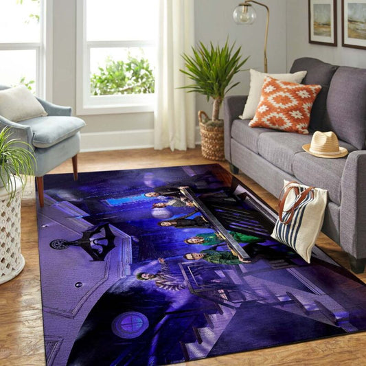 Beetlejuice Halloween Carpet Area Rug 5