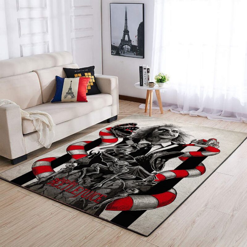 Beetlejuice HalloweenCarpet Area Rug 3