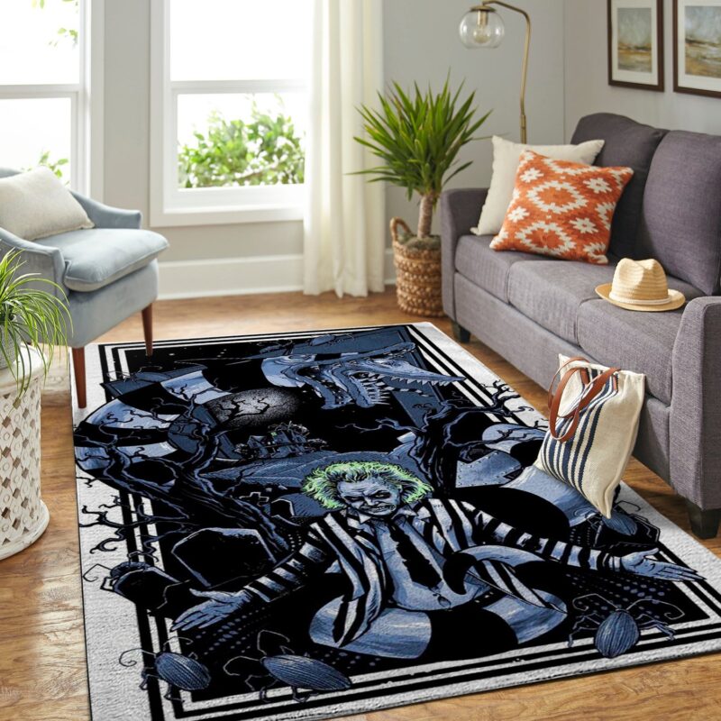 Beetlejuice Carpet Area Rug 1