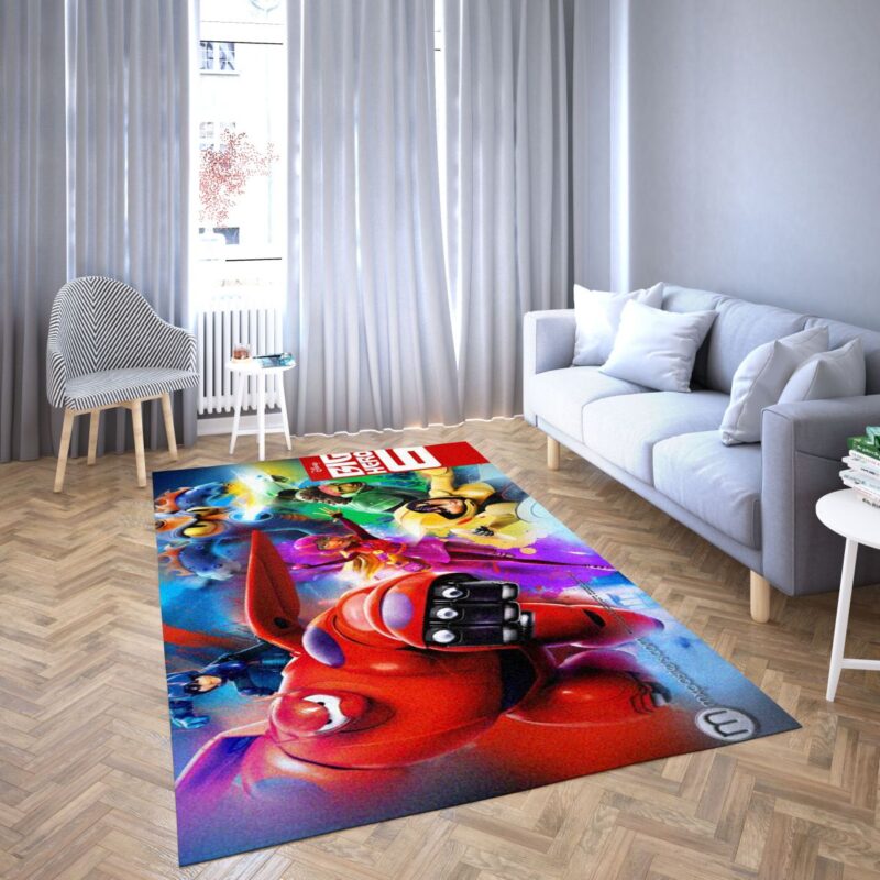 Big Hero 6 Karikatur Lieblings Carpet Area Rug 11