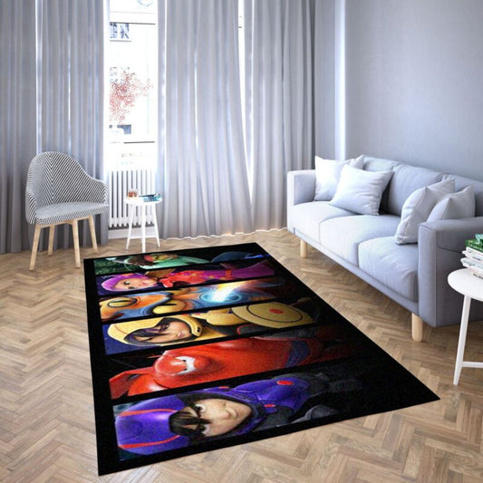 Big Hero 6 Karikatur Lieblings Carpet Area Rug 5