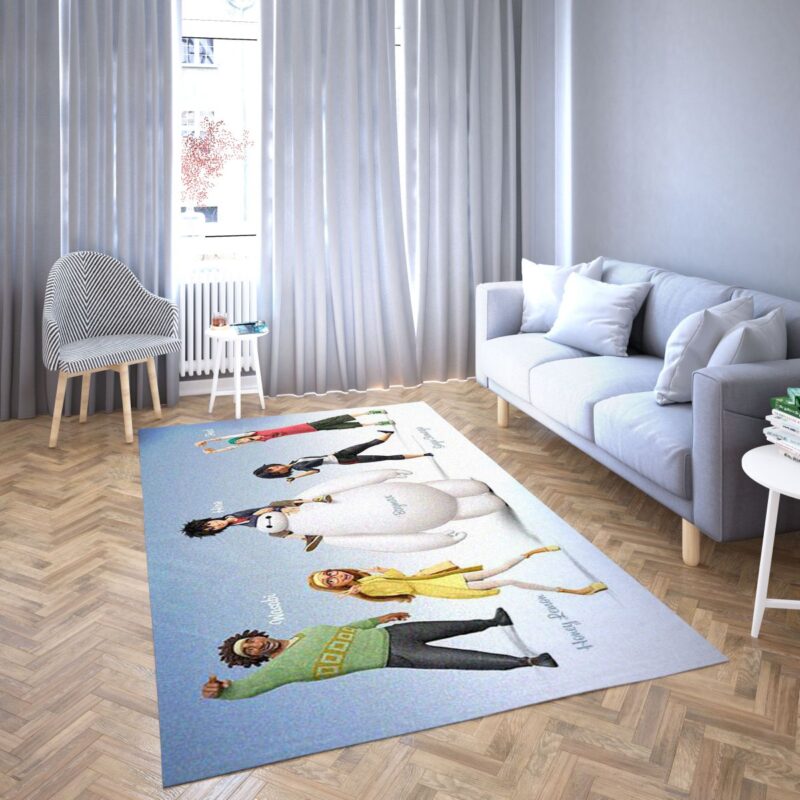 Big Hero 6 Karikatur Lieblings Carpet Area Rug 9