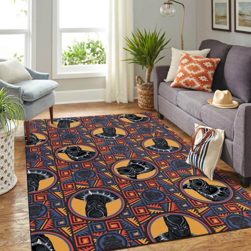 Black Panther Carpet Area Rug