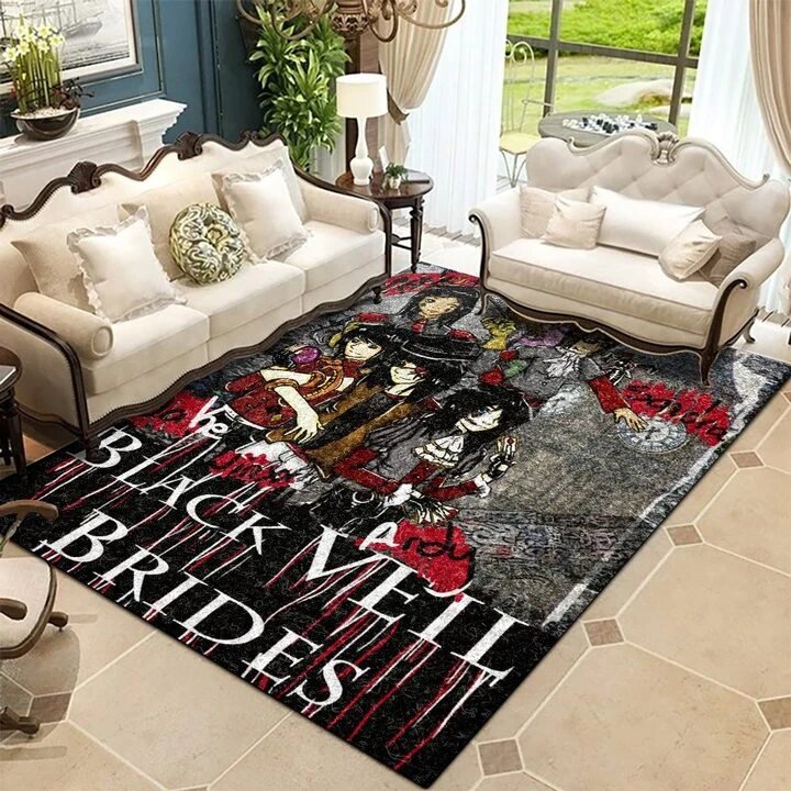Black Veil Brides Carpet Area Rug