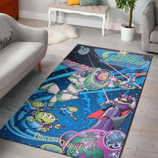 Buzz Lightyear Toy Story Disney Filme Bereich Carpet Area Rug