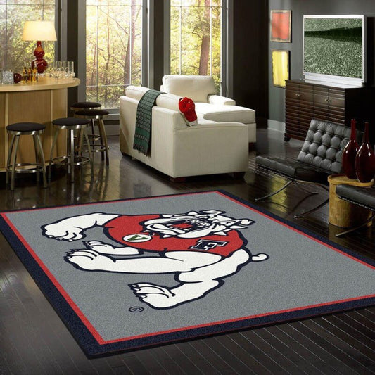 Cal State Fresno Carpet Area Rug Team Spirit Carpet Area Rug