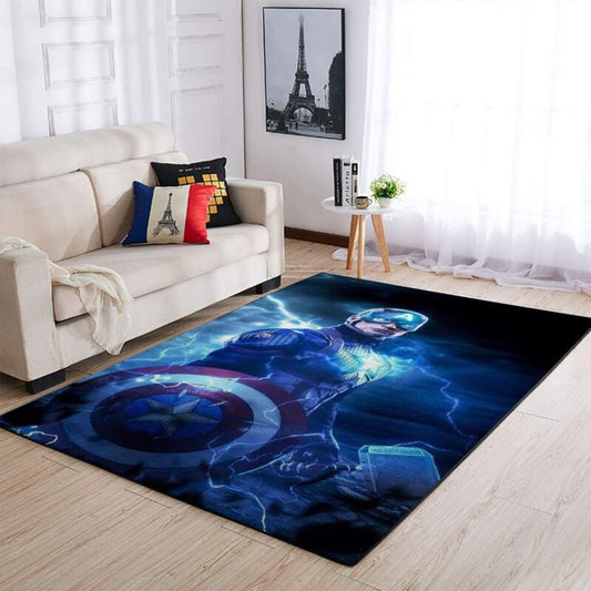 Captain America Avengers Carpet Area Rugbode 2