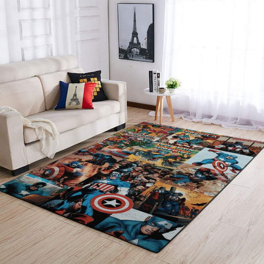 Captain America Avengers Carpet Area Rugbode 4