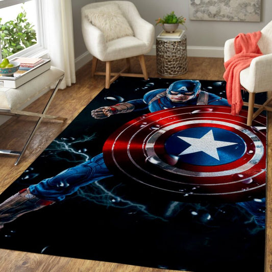 Captain America Avengers Carpet Area Rugbode 7
