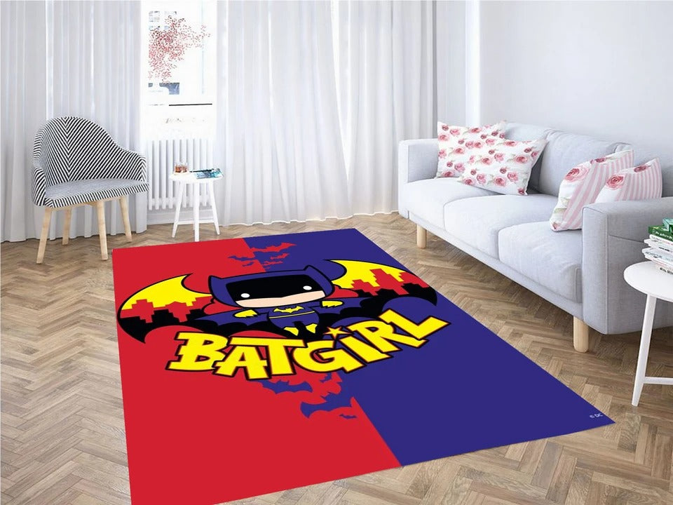 Chibi Batgirl Carpet Area Rug