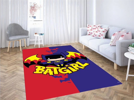 Chibi Batgirl Carpet Area Rug