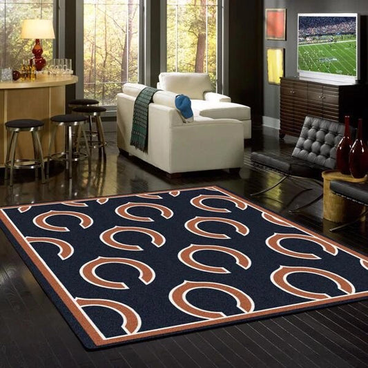 Chicago Bears Wiederholen Carpet Area Rug