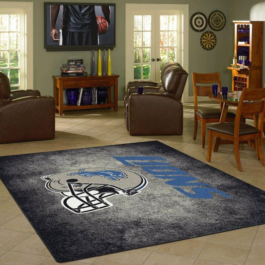 Detroit Lions Nfl Carpet Area Rug