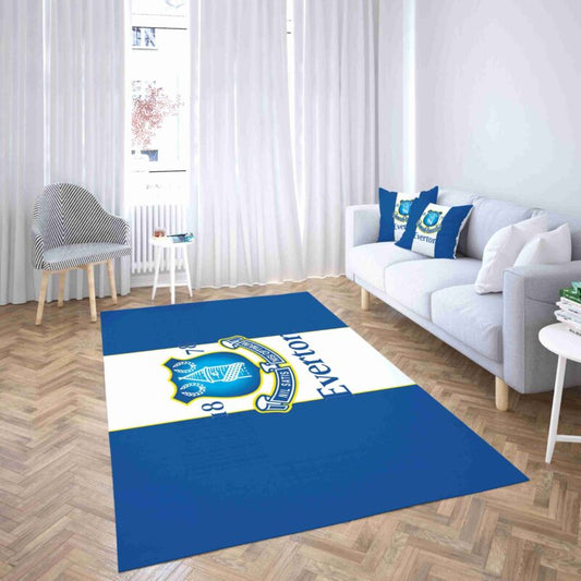 Everton Weiß Und Blau Carpet Area Rug