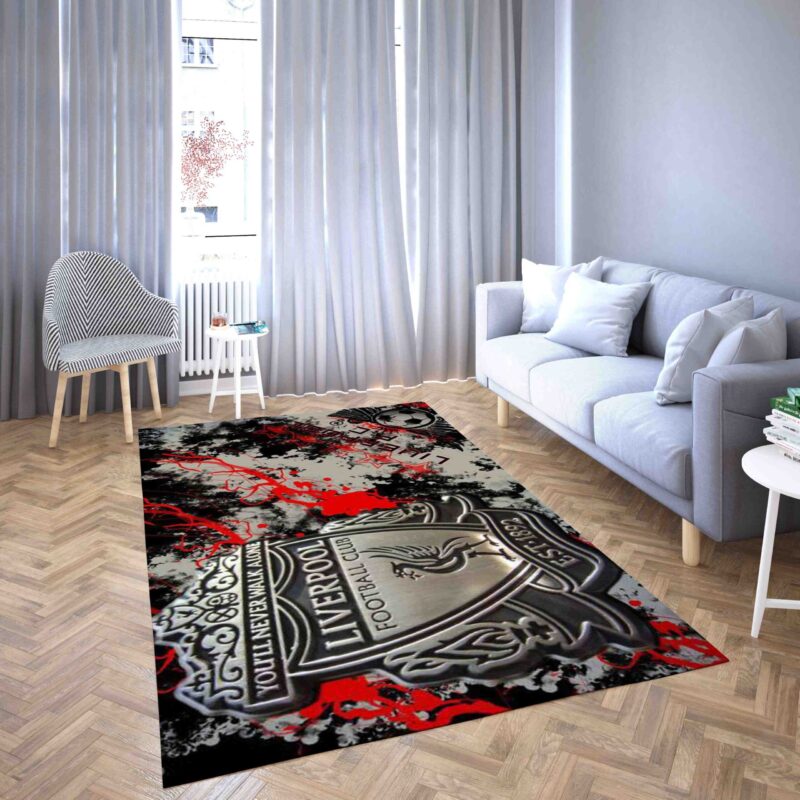 Fc Liverpool Logo Premier League Carpet Area Rug 12
