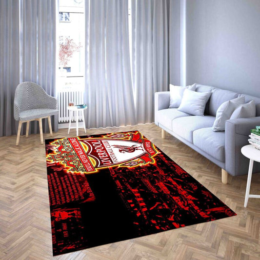 Fc Liverpool Logo Premier League Carpet Area Rug 14