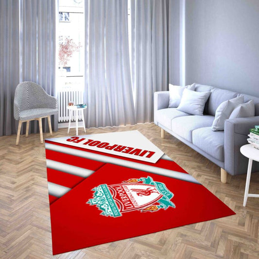 Fc Liverpool Logo Premier League Carpet Area Rug 3