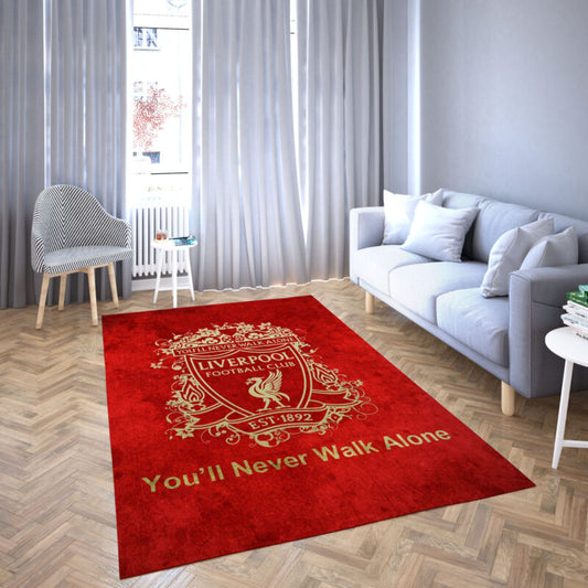 Fc Liverpool Logo Premier League Carpet Area Rug 34