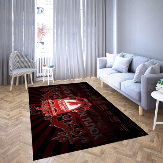 Fc Liverpool Logo Premier League Carpet Area Rug 36
