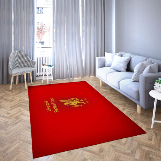 Fc Liverpool Logo Premier League Carpet Area Rug 40