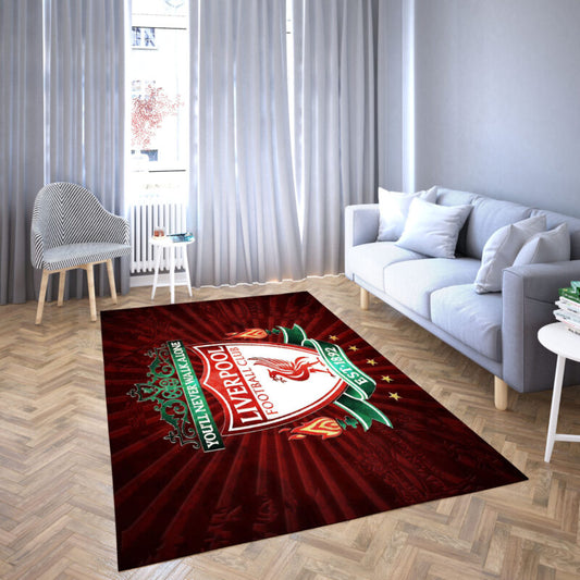 Fc Liverpool Logo Premier League Carpet Area Rug 44