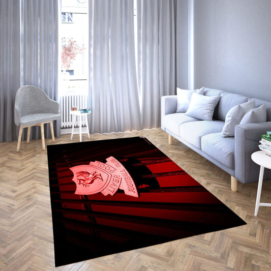 Fc Liverpool Logo Premier League Carpet Area Rug 47