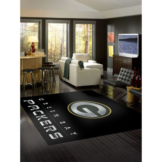 Green Bay Packers Nfl Carpet Area Rug 1