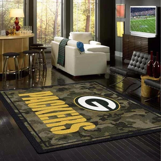 Green Bay Packers Tarnung Carpet Area Rug