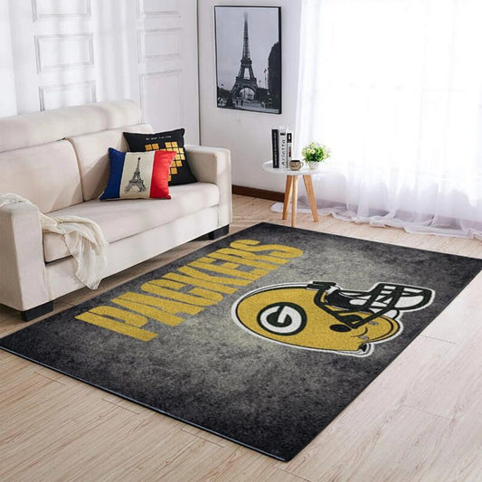 Green Bay Packers Carpet Area Rug 1