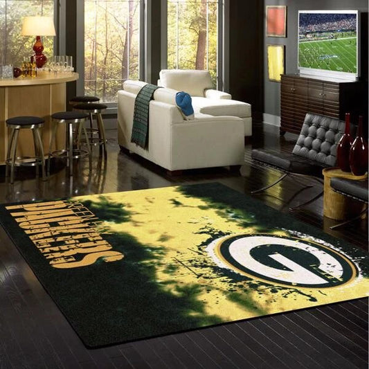 Green Bay Packers Verblassen Carpet Area Rug