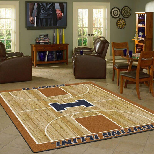 Heimgericht Des Illinois Teams Carpet Area Rug