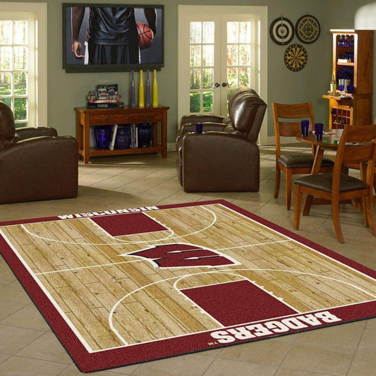 Heimgericht Des Wisconsin Teams Carpet Area Rug