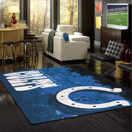 Indianapolis Colts Verblassen Carpet Area Rug