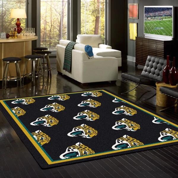 Jacksonville Jaguars Wiederholen Carpet Area Rug