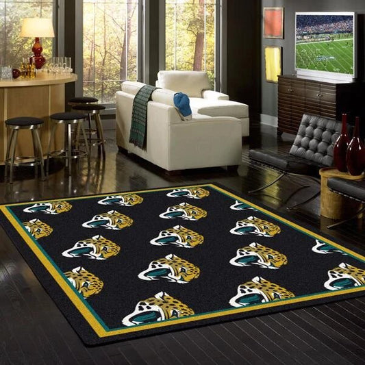 Jacksonville Jaguars Wiederholen Carpet Area Rug