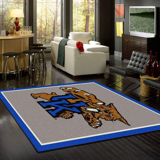 Kentucky Football Ncaa Division Carpet Area Rug