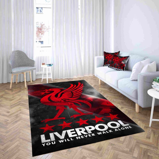 Liverpool Football Club Meister Carpet Area Rug