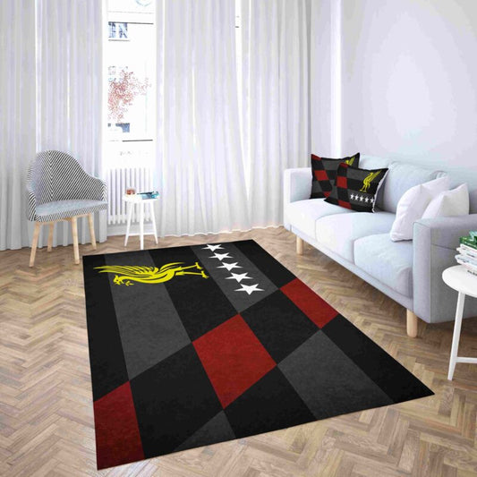 Liverpool Football Club Carpet Area Rug