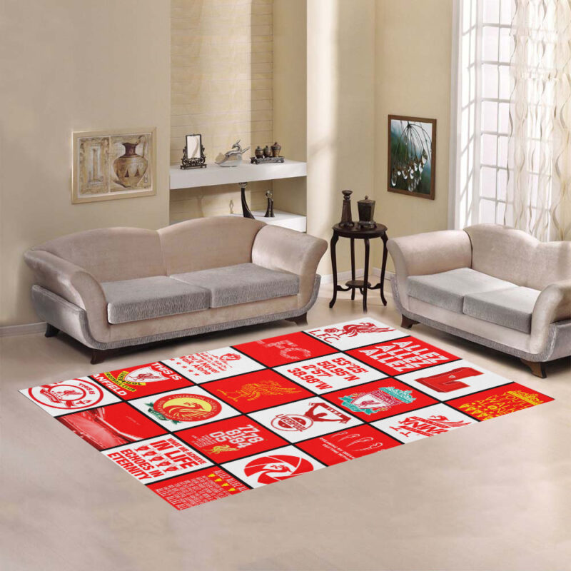 Liverpool Football Club Carpet Area Rug 3
