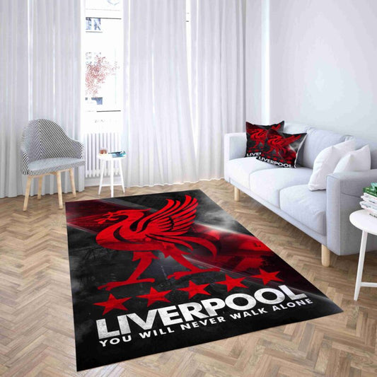 Liverpool Du Wirst Nie Alleine Laufen Carpet Area Rug