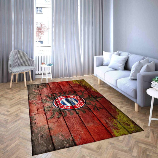 Logo Fc Bayern Munich Carpet Area Rug 1