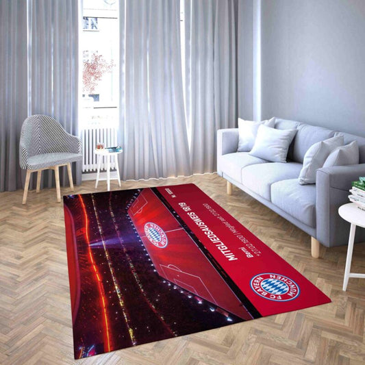 Logo Fc Bayern Munich Carpet Area Rug 22