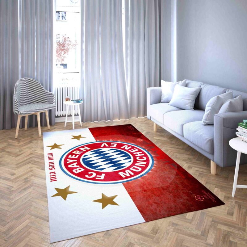Logo Fc Bayern Munich Carpet Area Rug 4