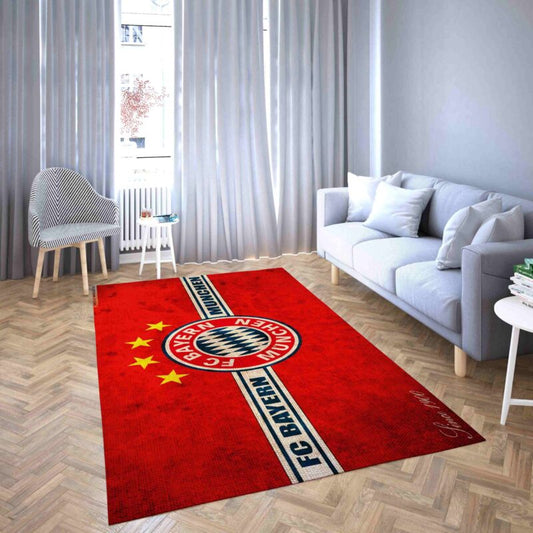 Logo Fc Bayern Munich Carpet Area Rug 5