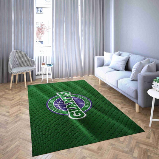 Manchester Giants Basketball Club Logo Grenn 3D Beeind Ruckend Carpet Area Rug