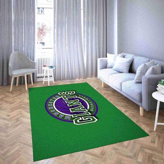 Manchester Giants Logo Grun New Fashion Brilliant Carpet Area Rug