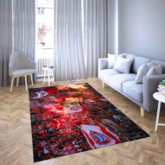 Mannschaftsgeist Fc Club Bayern Munich Carpet Area Rug 3