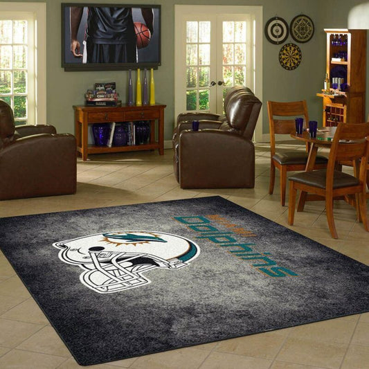 Miami Dolphins Nfl Carpet Area Rug 5